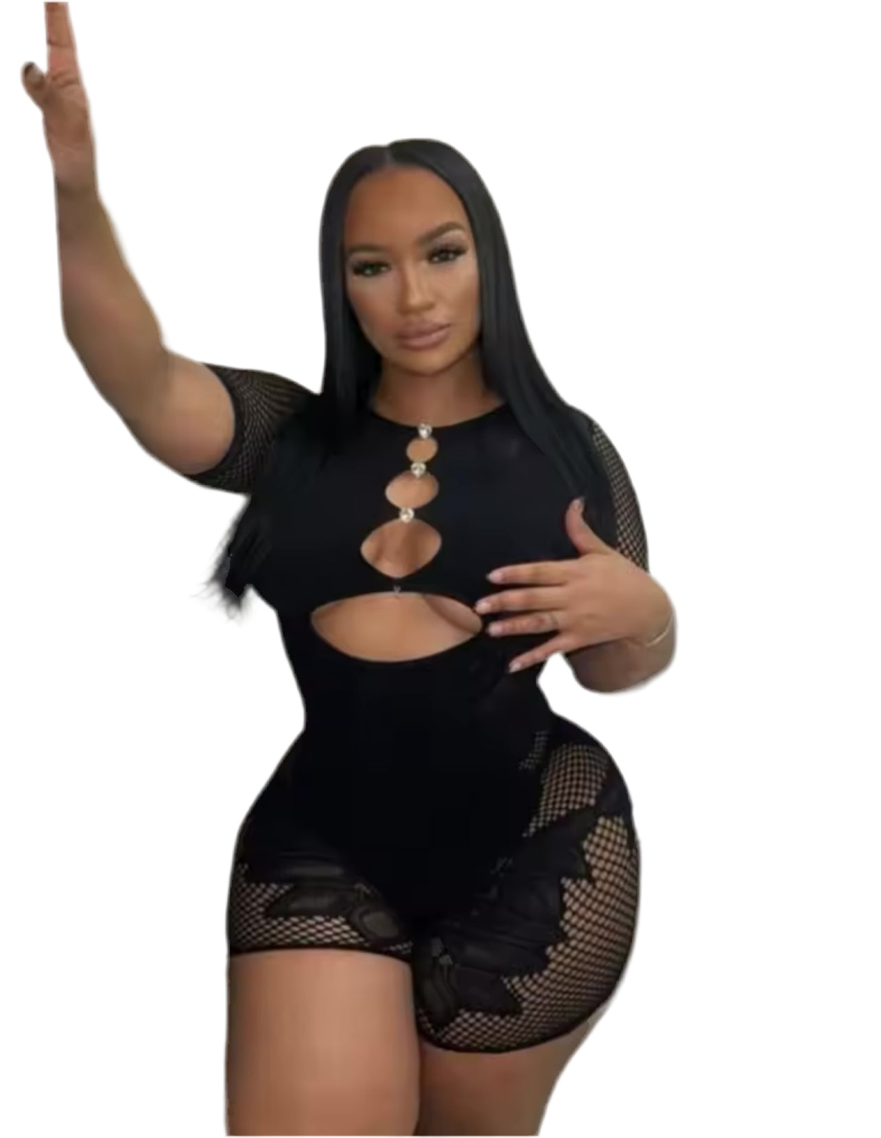Hottie with the Body Short Romper