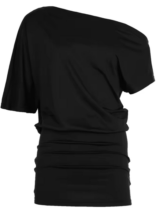 Cold Shoulder Short Sleeve