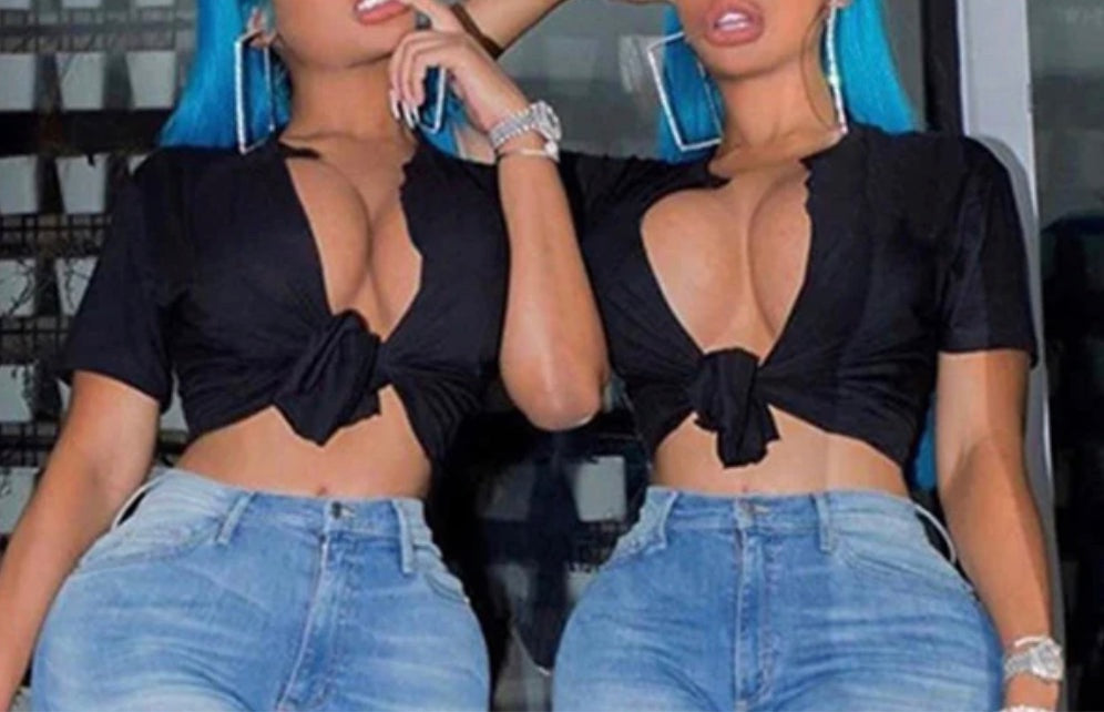 Black Little Tee