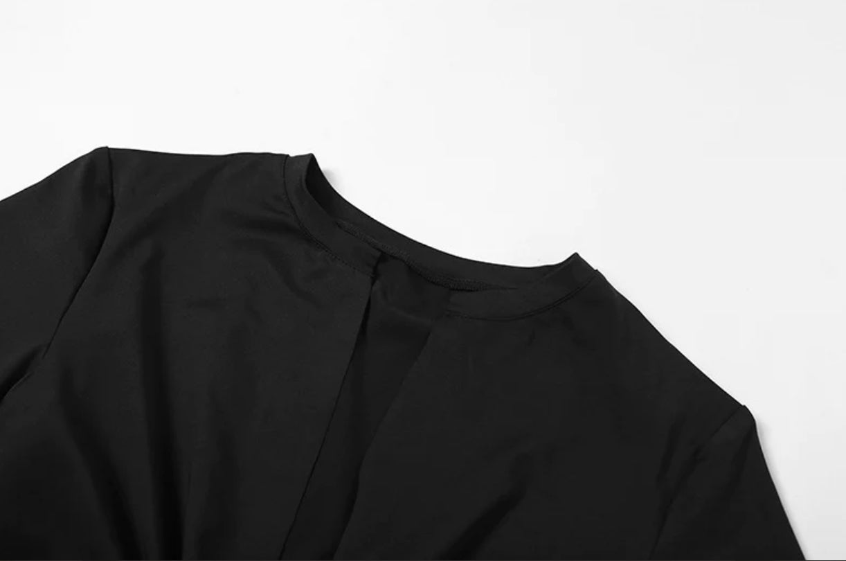 Black Little Tee